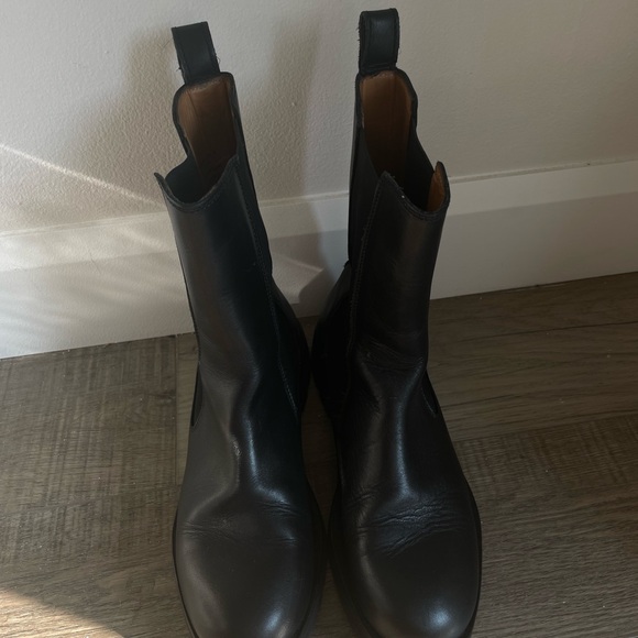 & other stories leather chelsea boots - Picture 5 of 8